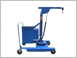 半電動旋轉(zhuǎn)液壓小吊機