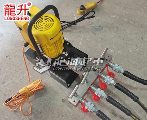 電動(dòng)集裝箱千斤頂實(shí)物圖五